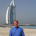 David at the Burj Dubai