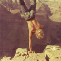 Daniel Johnston at the Grand Canyon (circa 1976)